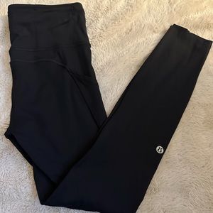 Lululemon Fast and Free Tight 25” Size 4 Black